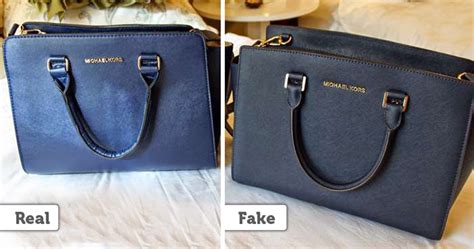 fake vs real michael kors|real michael kors bag inside.